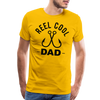 Reel Cool Fish Hooks Dad Fishing Men's Premium T-Shirt