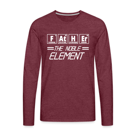 FATHER The Noble Element Periodic Elements Men's Premium Long Sleeve T-Shirt