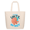 Funny Hippo I'm Fine Eco-Friendly Cotton Tote