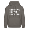 Funny Obsessive Coffee Disorder Men's Hoodie