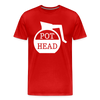 Pot Head Funny Coffee Men's Premium T-Shirt