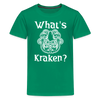 What's Kraken? Kids' Premium T-Shirt - kelly green