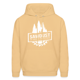 Sawdust is Man Glitter Heavy Blend Adult Hoodie