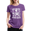 Life Begins After Coffee Women’s Premium T-Shirt