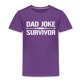 Dad Joke Survivor Toddler Premium T-Shirt