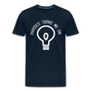Physics Turns Me On Funny Geek Men's Premium T-Shirt - deep navy
