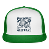 Screaming is Self Care Possum Funny Trucker Hat