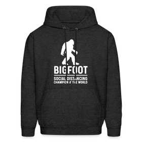 Bigfoot Social Distancing Champion of the World Heavy Blend Adult Hoodie