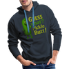 Guess What? Pickle Butt! Funny Men’s Premium Hoodie - navy