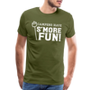 Camper's Have S'More Fun! Funny Camping Men's Premium T-Shirt - olive green