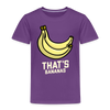 Cute That's Bananas Toddler Premium T-Shirt