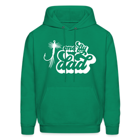One Fly Dad Fly Fishing Father's Day Men's Hoodie