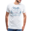 Math The Only Subject That Counts Funny Pun Men's Premium T-Shirt