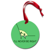 I'll Never be Right Lame Joke Holiday Ornament