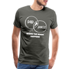 Funny Dad Jokes Venn Diagram Short-Sleeve T-Shirt - asphalt gray