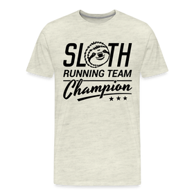 Sloth Running Team Champion Men's Premium T-Shirt