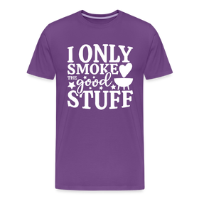I Only Smoke the Good Stuff BBQ Men's Premium T-Shirt
