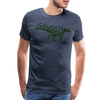 Gangsta Raptor Dinosaur Men's Premium T-Shirt