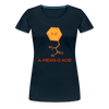 A-Mean-O Acid Science Joke Women’s Premium T-Shirt - deep navy