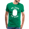 No 'Pane No Gain Grilling Men's Premium T-Shirt