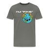 I'm Fine Earth Men's Premium T-Shirt - asphalt gray