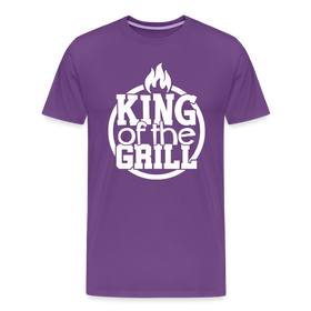 King of the Grill Father's Day BBQ Men's Premium T-Shirt