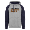 In Case of Emergency Please Administer Bacon Colorblock Hoodie