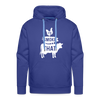 I'd Smoke That Funny BBQ Men’s Premium Hoodie