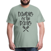 Daddio of the Patio BBQ Dad Premium T-Shirt