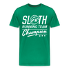 Sloth Running Team Champion Men's Premium T-Shirt