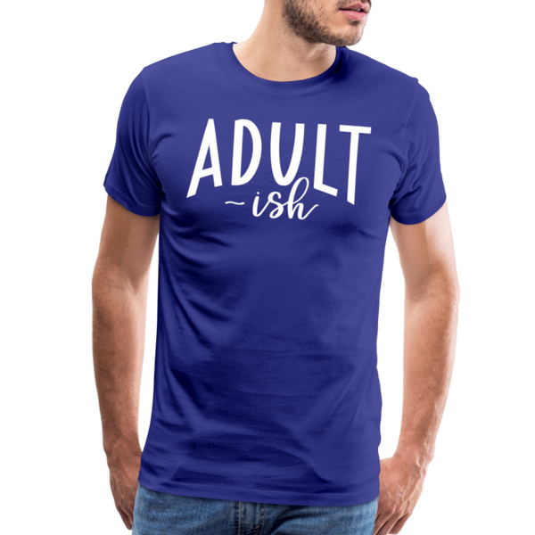 Adult-ish Funny Men's Premium T-Shirt - royal blue