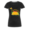 Tacosaurus Women’s Premium T-Shirt - charcoal grey