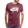 I Like Pig Butts and I Cannot Lie Funny BBQ Men's Premium T-Shirt