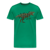 Tree-Rex Dinosaur Christmas Men's Premium T-Shirt - kelly green