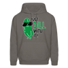 Just Dill with it! Food Pun Men's Hoodie - asphalt gray