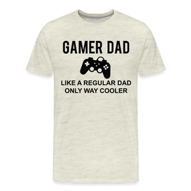 Gamer Dad Like a Regular Dad Only Way Cooler Men's Premium T-Shirt