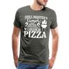 Grill Masters Timer Men's Premium T-Shirt - asphalt gray