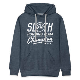 Sloth Running Team Champion Men’s Premium Hoodie