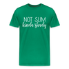 Not Slim Kinda Shady Men's Premium T-Shirt - kelly green