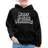 Busy Diong Nothing Funny Kids‘ Premium Hoodie