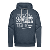 May Your Coffee Kick In Before Reality Does Men’s Premium Hoodie