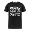 Sloth Running Team Champion Men's Premium T-Shirt