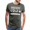 Instand Dad Just Add Coffee Men's Premium T-Shirt