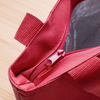 Guess What? Pickle Butt! Funny Recycled Insulated Lunch Bag - red