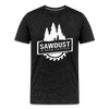 Sawdust is Man Glitter Men's Premium T-Shirt - charcoal grey