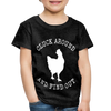 Cluck Around and Find Out Chicken Toddler Premium T-Shirt - charcoal grey