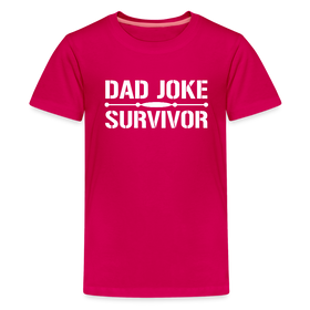 Dad Joke Survivor Kids' Premium T-Shirt