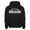 Surviving Fatherhood One Dad Joke at a Time Gildan Heavy Blend Adult Hoodie - black