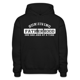 Surviving Fatherhood One Dad Joke at a Time Gildan Heavy Blend Adult Hoodie