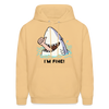 I'm Fine Shark Men's Hoodie